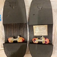 下駄　23〜24.5cm 女性　浴衣　お祭り　花火　の画像