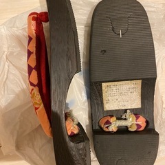 下駄　23〜24.5cm 女性　浴衣　お祭り　花火　の画像