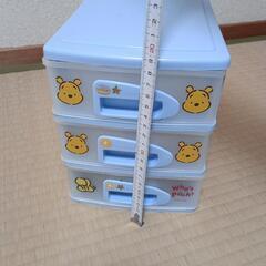 ②小物入れ　収納ケース　収納　ぷーさん　ディズニー　文房具入れ　デスク　家具の画像