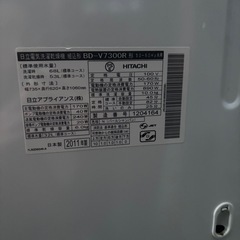 ドラム式洗濯機の画像