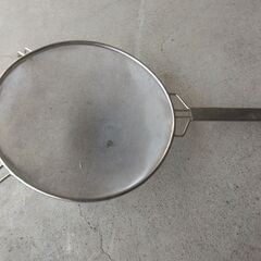 揚げ網：ざる２個：ステンラス製：深い上げざる１個：手揚げざる１個の画像