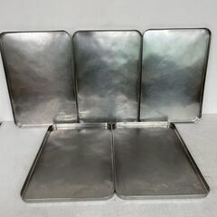 バット ステンレス製 9点 セット 厨房 厨房機器 店舗用品  調理器具 キッチン用品 業務用 まとめ まとめ売り A0152の画像