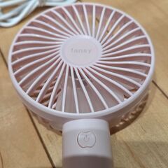 ハンディファン　USBハンディ扇風機の画像