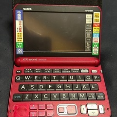 カシオ　電子辞書　XE-word XD-G7300 中国語  の画像