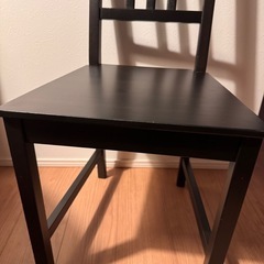 IKEA イケア　ステーファン　STEFAN チェア　ブラウンブラックの画像