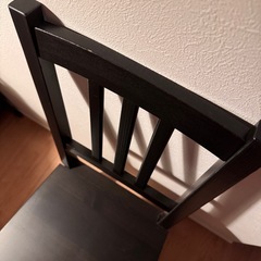 IKEA イケア　ステーファン　STEFAN チェア　ブラウンブラックの画像