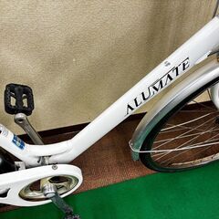 中古車　27インチ 外装6段変速 オートライト仕様 アルミフレーム サカモトテクノ「アルメイト」【高針店在庫品】の画像