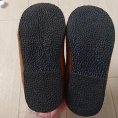 15cm　ポンポン付きシューズの画像