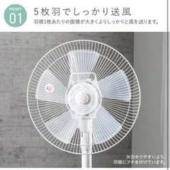 アイリスオーヤマ 扇風機の画像