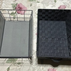 衣装ケース２個＋収納ボックスの画像