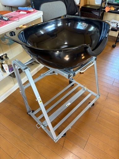 移動シャンプー台　イス　セット