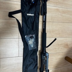 Velbon pole pod ex FHD-43M 三脚 ビデオ雲台セットの画像