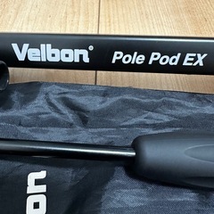 Velbon pole pod ex FHD-43M 三脚 ビデオ雲台セットの画像