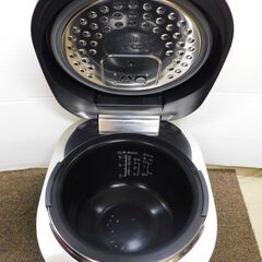 【JM693】2023年製 SHARP シャープ IH炊飯器 5.5合 IH式 PLAINLY 匠の火加減 ブラック KS-HF10B-B IH炊飯ジャー 厚釜3mmの画像