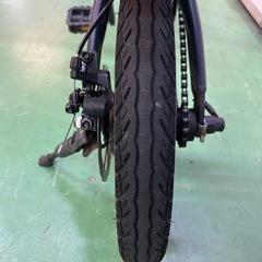 折りたたみ 電動アシスト 自転車 14インチ ディスクブレーキ 中古 の画像