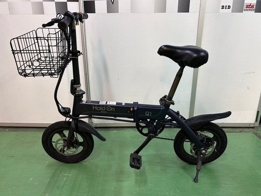 折りたたみ 電動アシスト 自転車 14インチ ディスクブレーキ 中古 
