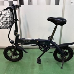 折りたたみ 電動アシスト 自転車 14インチ ディスクブレーキ 中古 の画像