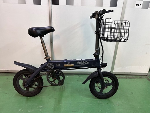 折りたたみ 電動アシスト 自転車 14インチ ディスクブレーキ 中古