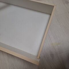 ベッド用収納ケース　白の画像