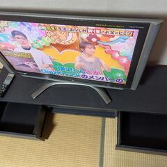 SHARP / AQUOS / LC-37GX5 / 液晶テレビ 37V型ワイド / テレビ台の画像