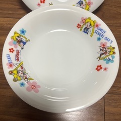 2枚セット セーラースターズ セーラームーン 当時物 食器 皿 昭和 レトロの画像