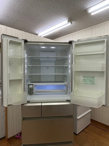 激安!! 売れ筋6ドア!! 470L Panasonic  2016年NR-F471PV-N  ノンフロン冷凍冷蔵庫