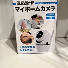 マイホームカメラ　遠隔操作　録画機能　ペットカメラの画像