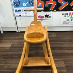 【ジャングルジャングルサカイ石津店】エルムの木馬 ロッキングホース クリーニング済み 堺市 石津の画像