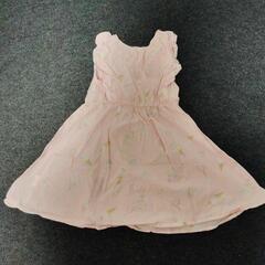 110センチ　女の子　ノースリーブワンピースの画像