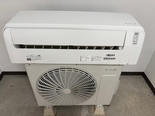 高年式】RIAIR【YHA-S22N-W】 2023年製 6畳 エアコン 中古 RIAIRエアコン