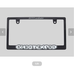 ナンバーフレーム　ghost expod 新品未使用未開封品の画像