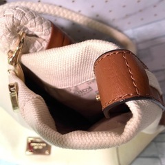 MICHAEL KORS ベージュ トートバッグ ショルダーの画像