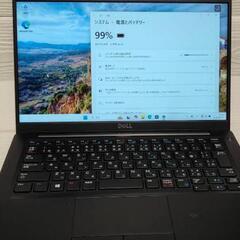ノートパソコン　dell7390の画像