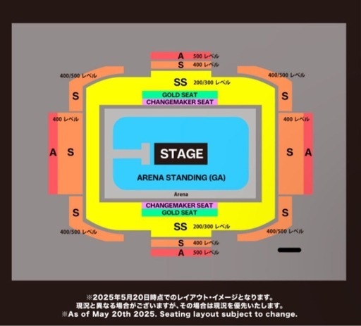 ビリーアイリッシュ Billie Eilish 8/16(土) アリーナスタンディング チケット 1枚