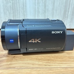 美品】23年製 SONY 4K FDR-AX45A 元箱・互換バッテリー2本・カメラ