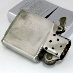 中古 火花確認済み ZIPPO WHY DID WE NAME IT "ZIPPO"? 1989年製造 S. G. Blaosdell オイルライター 札幌市 清田区 平岡の画像