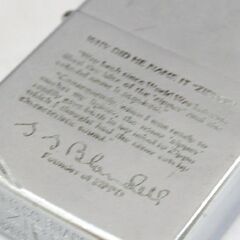中古 火花確認済み ZIPPO WHY DID WE NAME IT "ZIPPO"? 1989年製造 S. G. Blaosdell オイルライター 札幌市 清田区 平岡の画像
