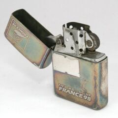 中古 火花確認済み ZIPPO FIFA ワールドカップ 98 フランス 限定品 No.2789 1998年製 オイルライター 札幌市 清田区 平岡の画像