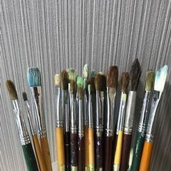 絵筆 30本まとめての画像
