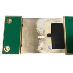 SEIKO セイコー 置時計 QZ671G クリスタル回転飾り　クォーツ 動作確認済 ガラス 金属枠 ゴールド系の画像