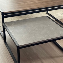 【無料】コーヒーテーブル　2点セットの画像