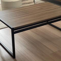 【無料】コーヒーテーブル　2点セットの画像