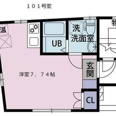 🔥Up賃貸🔥【事務所・SOHO使用可🥹】🔥『1K』品川区荏…