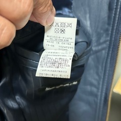 本革 ジャケットの画像