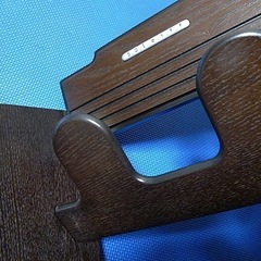 新品! 店舗展示処分現品! 木製スリッパラック スリッパ立て ダークブラウン色木目柄/4足タイプ ※アウトレット品扱い ※レア物 ※組立済（組立式）の画像