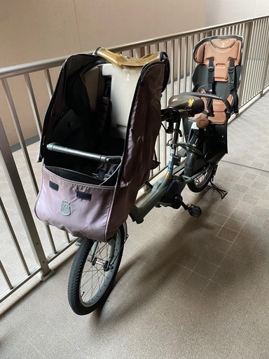 bikke ブリヂストン　子ども乗せ電動自転車