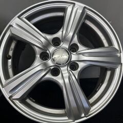 DUNLOP VIOLENTO ヴィオレント 社外ホイール 16インチ 4本 6.5J5HPCD114.3+47 ヤリスクロス エスティマ ヴェゼル ヴォクシー等　(SHG017) の画像
