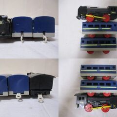 G∝234 プラレール D51 きゅうこうれっしゃ 旧動力 トミー 日本製 前スイッチ TOMY JAPAN 検：急行列車 当時物 鉄道 絶版品の画像