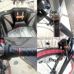 男の子　自転車　20インチ　ブラック　レッド　ファイヤードラゴンの画像