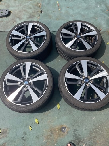 タイヤホイールセット　インプレッサスポーツ純正品 18インチ 225/40R18